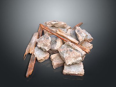 Stone Rock Stone Appreciation Stone Strange Stone Ore Realistic 3d model