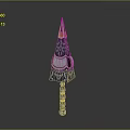 Spear Ancient Weapon Cold Weapon Medieval Item Medieval Weapon Sword Axe 3d model