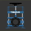 Trinova Blue Lighting Combination With Black Wheel And Flange Design Elements
