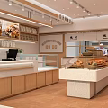 Modern Log Cake Shop Log Cake Shop 3d model