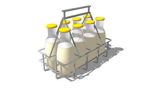 Modern Milk Canned Milk 3d model