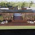 New Chinese Pavilion 3d model