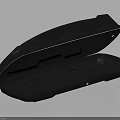 Black Open Protective Case With Foam Lining And Secure Interior Storage Design