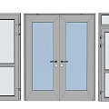 Modern Entry Doors With Glass Panels Aluminum Frames Double Single Designs For Homes