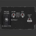 Black Metal Plate With Input Output Connectors And Drain Port Screws