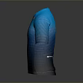 Blue Tribaviation Cycling Jersey Featuring Make It Happen Slogan And Red Logo