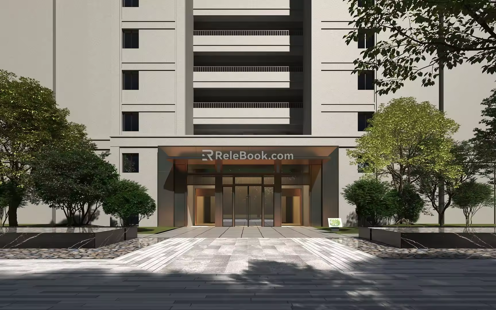 Gate Entry Gate 3d model