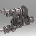 Industrial Equipment Mechanical Components Featuring Gears Shafts And Rotating Parts