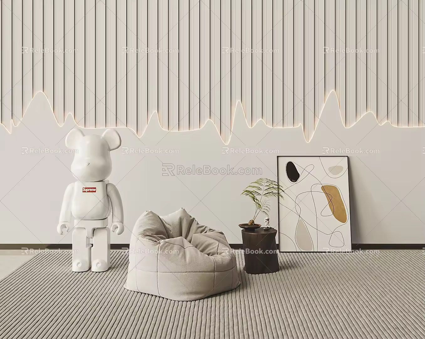 Lazy Sofa 3d model