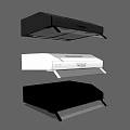Kitchen Range Hood Appliances in Black and White Modern Designs for Home Kitchens
