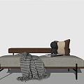 Modern Multiplayer Sofa Chaise Chaise 3d model