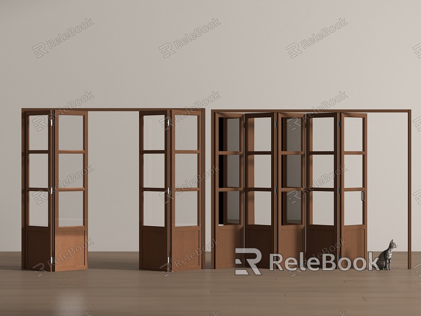 Folding door model