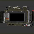 Professional Electronic Device With Large Screen Control Modules And Metallic Frame
