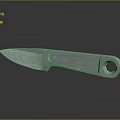 Stainless Steel Tactical Knife With Sharp Blade And Ergonomic Handle Design