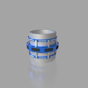 Pipe connection 3d model