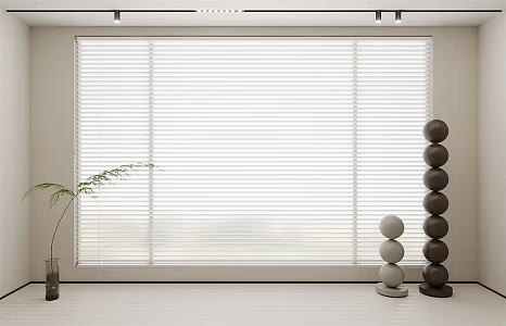 Modern venetian blinds 3d model