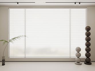 Modern venetian blinds 3d model