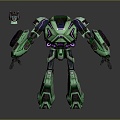 Transformers Gauda Warrior Gauda Mecha Warrior 3d model