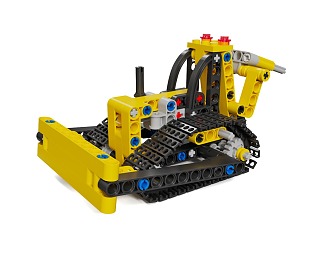 Modern Lego 3d model