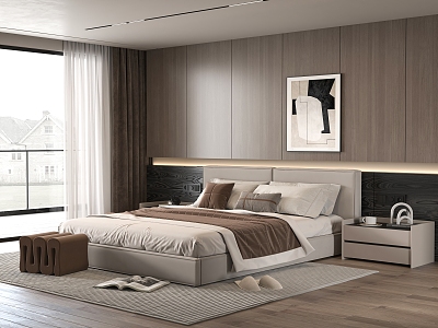 Minotti Double Bedroom Nightstand model