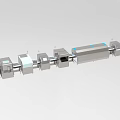 Industrial Equipment Conveyor System With Modular Metal Components And Production Modules