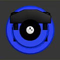 Blue Electrical Plug With Black Connector And Durable Construction Details