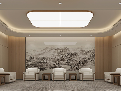 Modern Reception Room Reception Room model