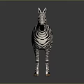 Zebra Animal African Animal Cartoon Zebra Animation Zebra Animation Zebra Animation Character Game Character 3d model