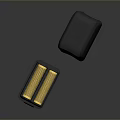 Gamma+ Professional Shaver with Dark Gray Gold Design and Matching Storage Case