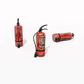 Old fire extinguisher 3d model