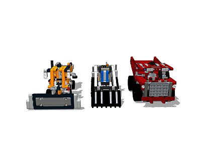 Modern toy car Lego construction car toy combination model