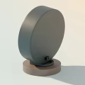 Smart Intelligent Machine With Circular Screen Time Display Work Hour And Control Icons