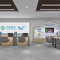 China Mobile Digital Store Offering 5G Services With Display Counters And Electronic Products