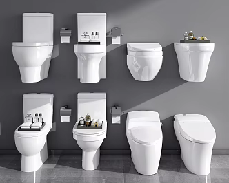Modern Toilet 3d model