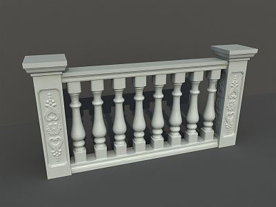 Carved 3d model