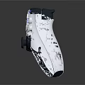 Modern Gamepad Wireless Gamepad Game Console Accessories Handle 3d model