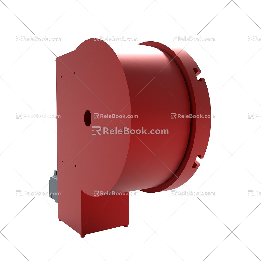 Bearing Seat Conveyor Hoist Transducer Bearing Vertical Seat Bearing Heavy Duty Rolling Cast Steel Bearing Seat 3d model