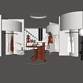 Modern Clothing Store Interior With Fashionable Mannequins And Clothing Racks