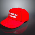Red Cap With White Text MAKE AMERICA GREAT AGAIN For Daily Wear And Casual Use
