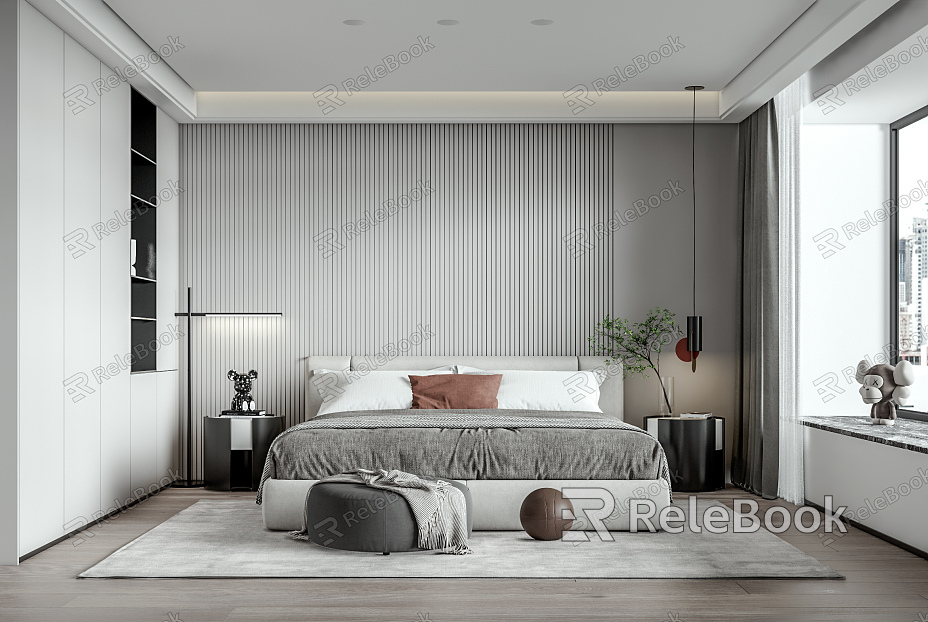 Modern Bedroom model