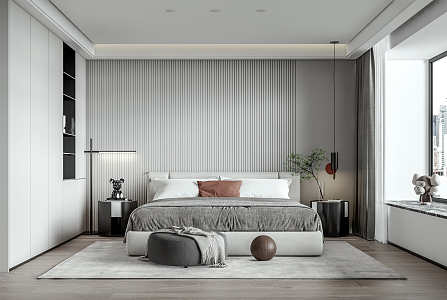 Modern Bedroom 3d model