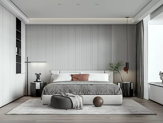 Modern Bedroom 3d model