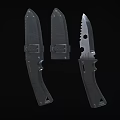 Dagger Sabre Tool Knife Field Dagger Military Dagger Knife Low Face Number Low Model Simple Model Game Next Era Movie and TV Level Super Realism 3d model