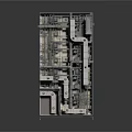 Industrial Equipment Engineering Model With Transparent Internal Mechanical Structure And Precision Parts