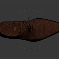 Fashionable Red Leather Shoes For Men Featuring Classic Laces And Sleek Design