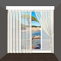 Curtains 3d model