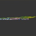 Geography, topography, mountain shape, ridge, ridge, valley, mountain range, canyon, geomorphology, mountain peak, mountain body 3d model