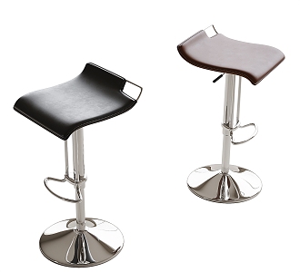 Modern Bar Chair 3d model