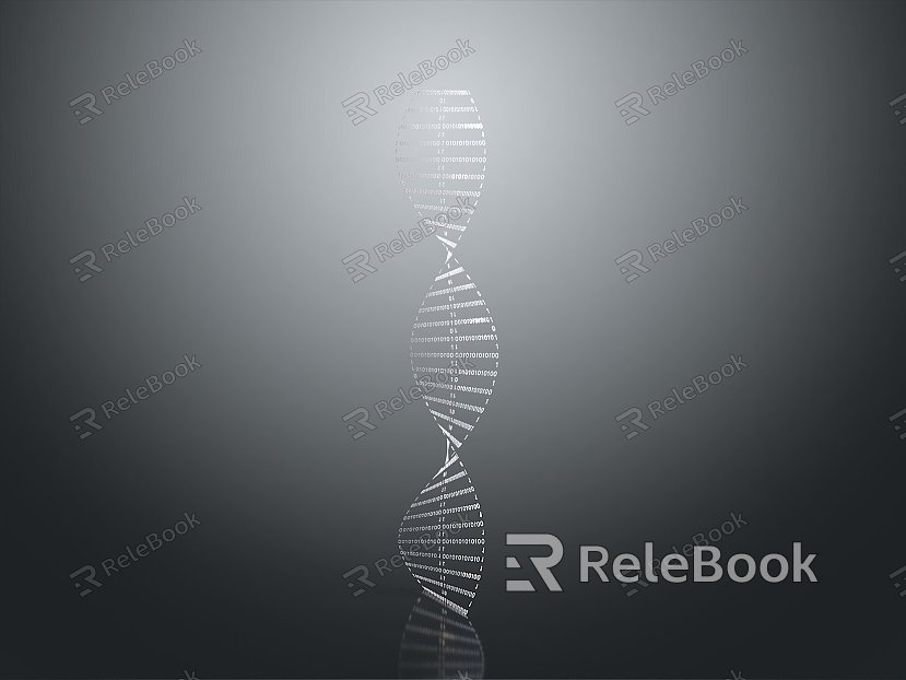 molecular chain gene chain digital daily necessities model