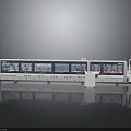 Automatic Industrial Precision Production Line Equipment with Transparent Windows and Control Panel for Manufacturing Processing